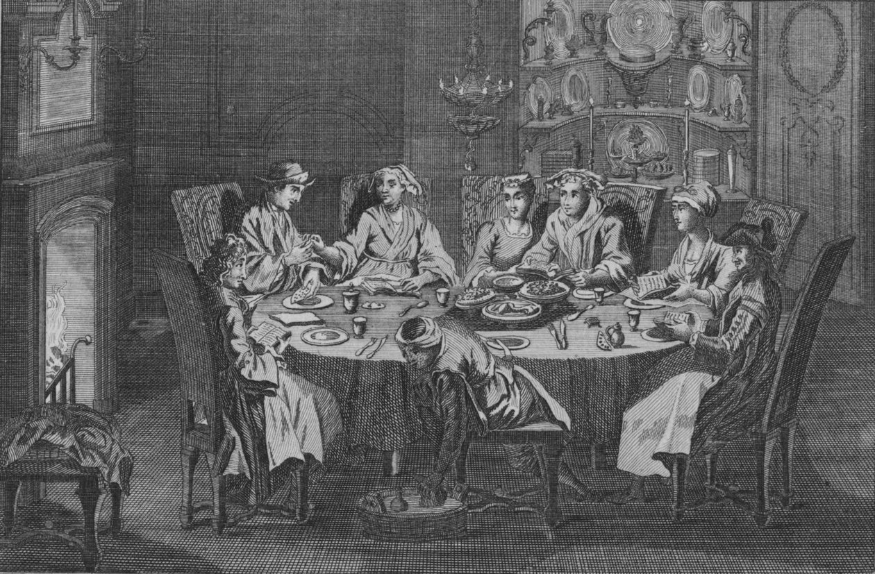 La Pâque des Juifs portugais, vers 1730 - Unbekannt
