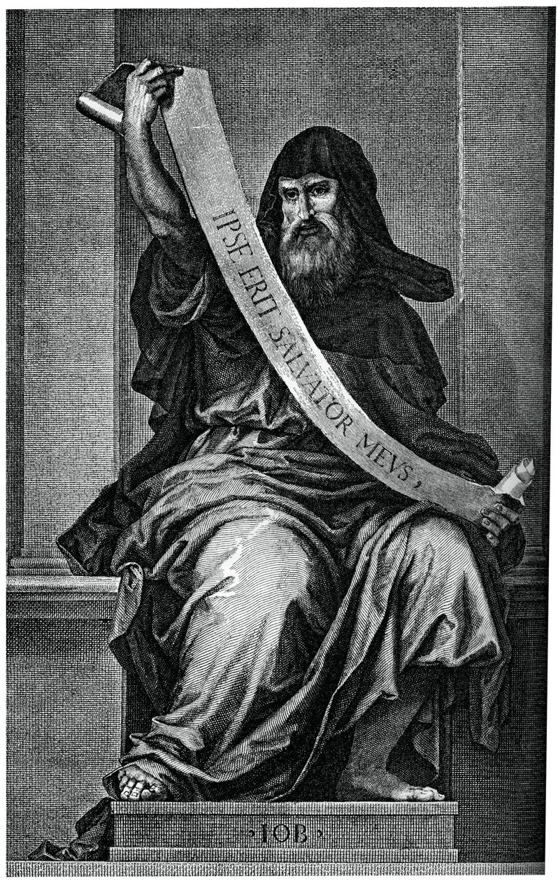 Le patriarche Job, XVe siècle, 1870 - Unbekannt