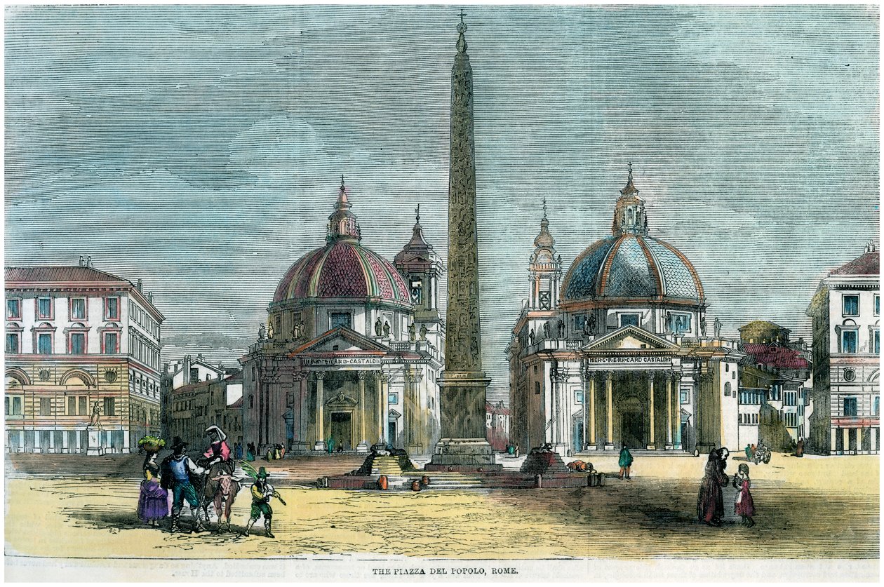 La Piazza del Popolo, Rome, Italie, vers 1880 - Unbekannt