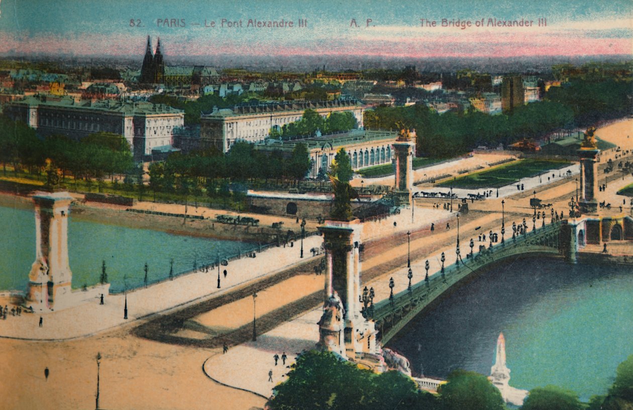 Le Pont Alexandre III, Paris - Unbekannt