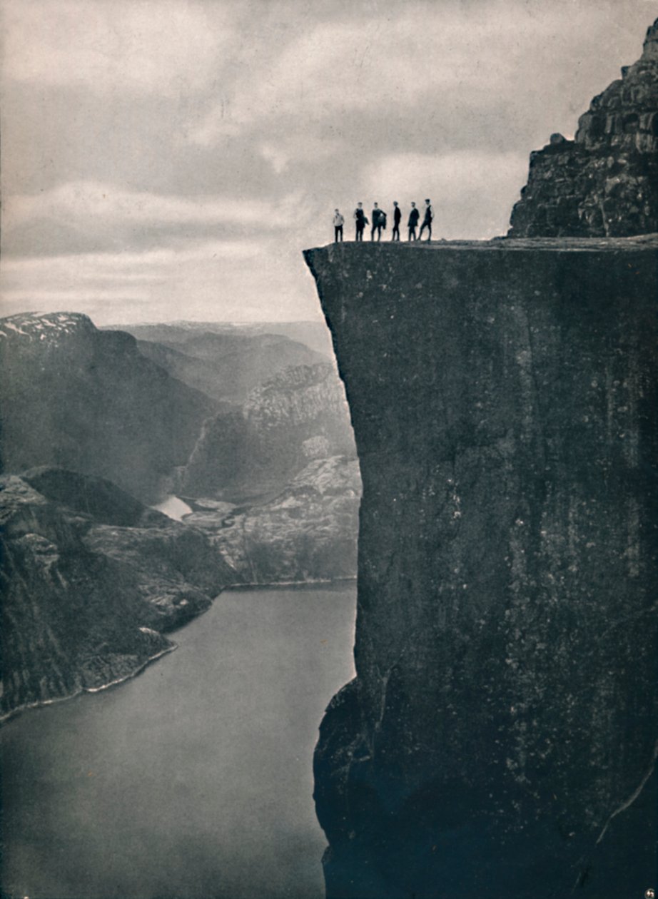 La Chaire à Lysefjord, 1914 - Unbekannt