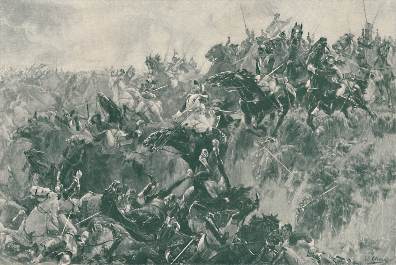Le ravin à Waterloo, 1815 - Unbekannt