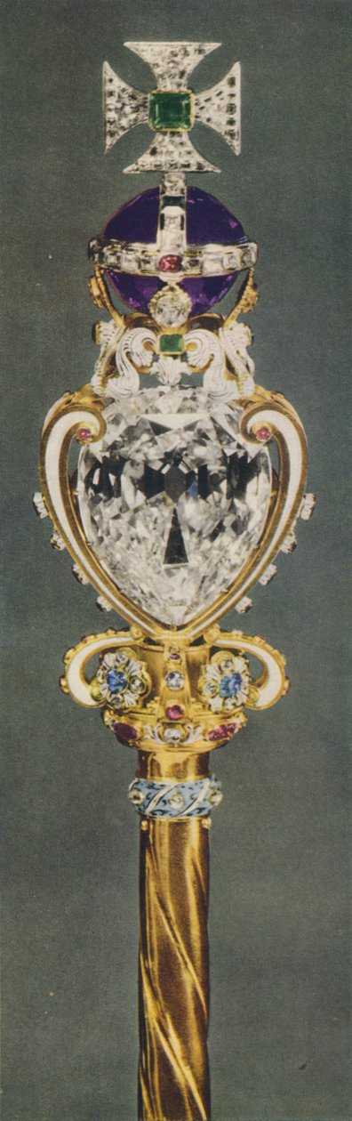 Le sceptre royal avec la croix, 1937 - Unbekannt