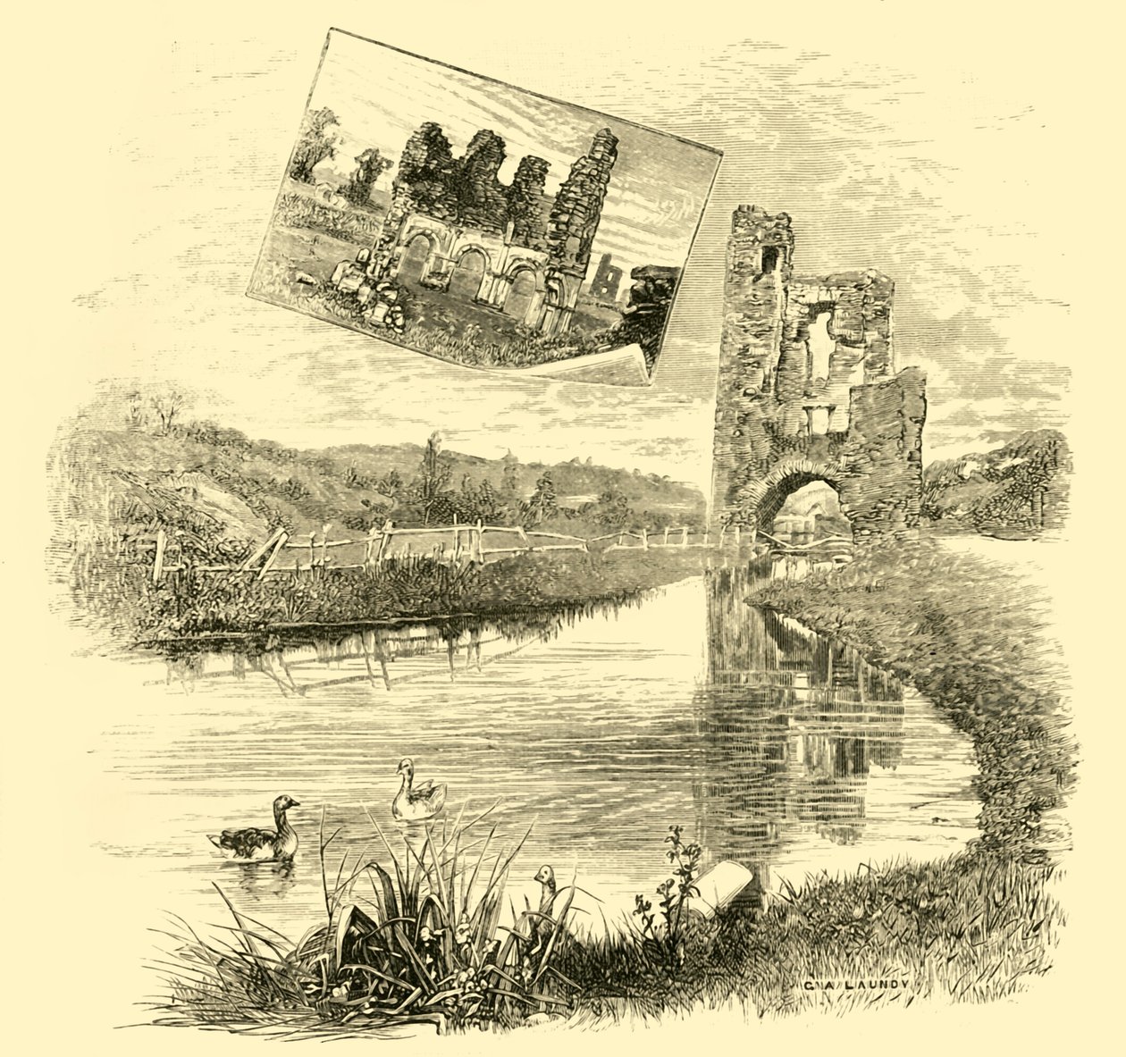 Les ruines de l