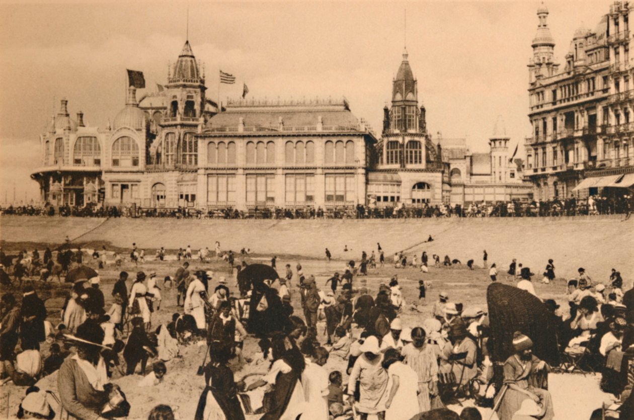 Le Strand et le Kursaal, vers 1928 - Unbekannt