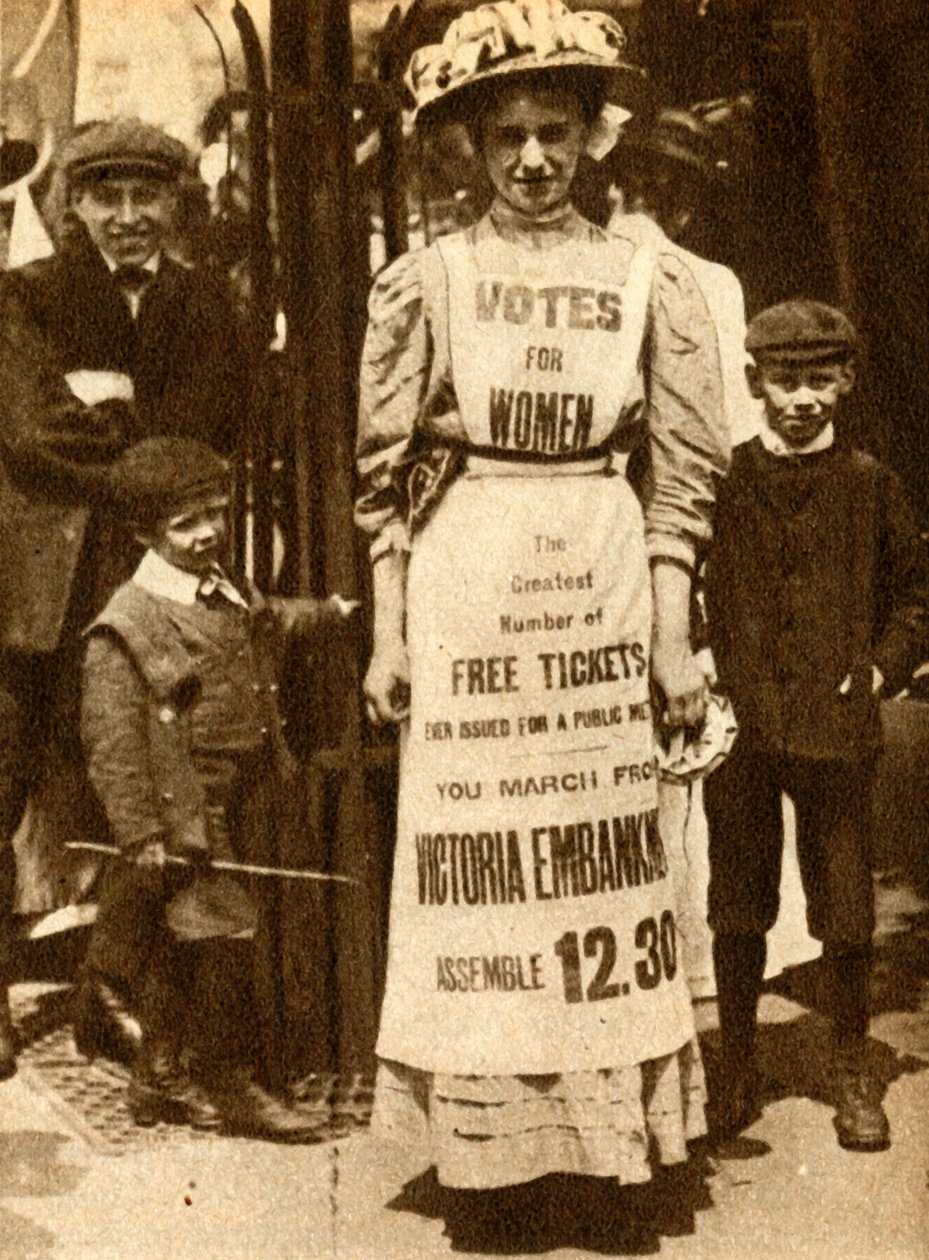 La bonne suffragette 1908, 1933 - Unbekannt