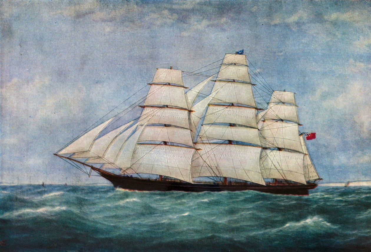 Le clipper à thé Spindrift, 1938 - Unbekannt