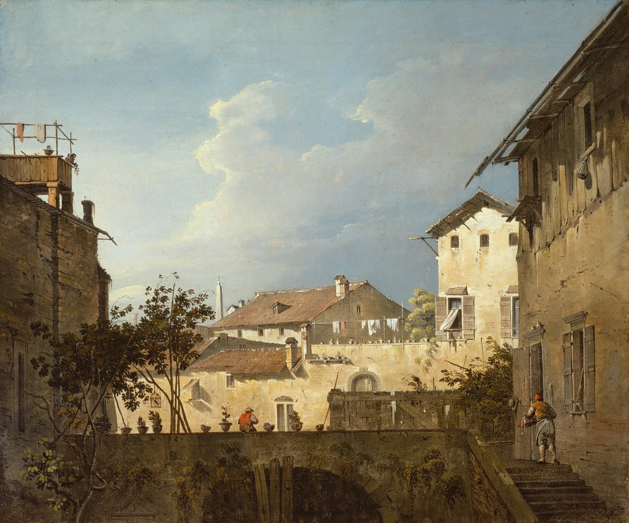 La Terrasse, vers 1745 - Unbekannt