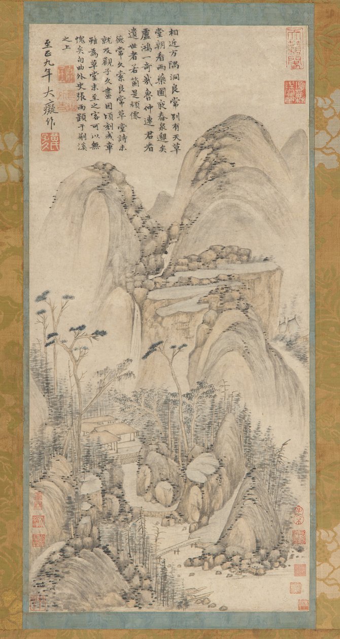 La Chaumière de Liangchang, 17e-18e siècle - Unbekannt