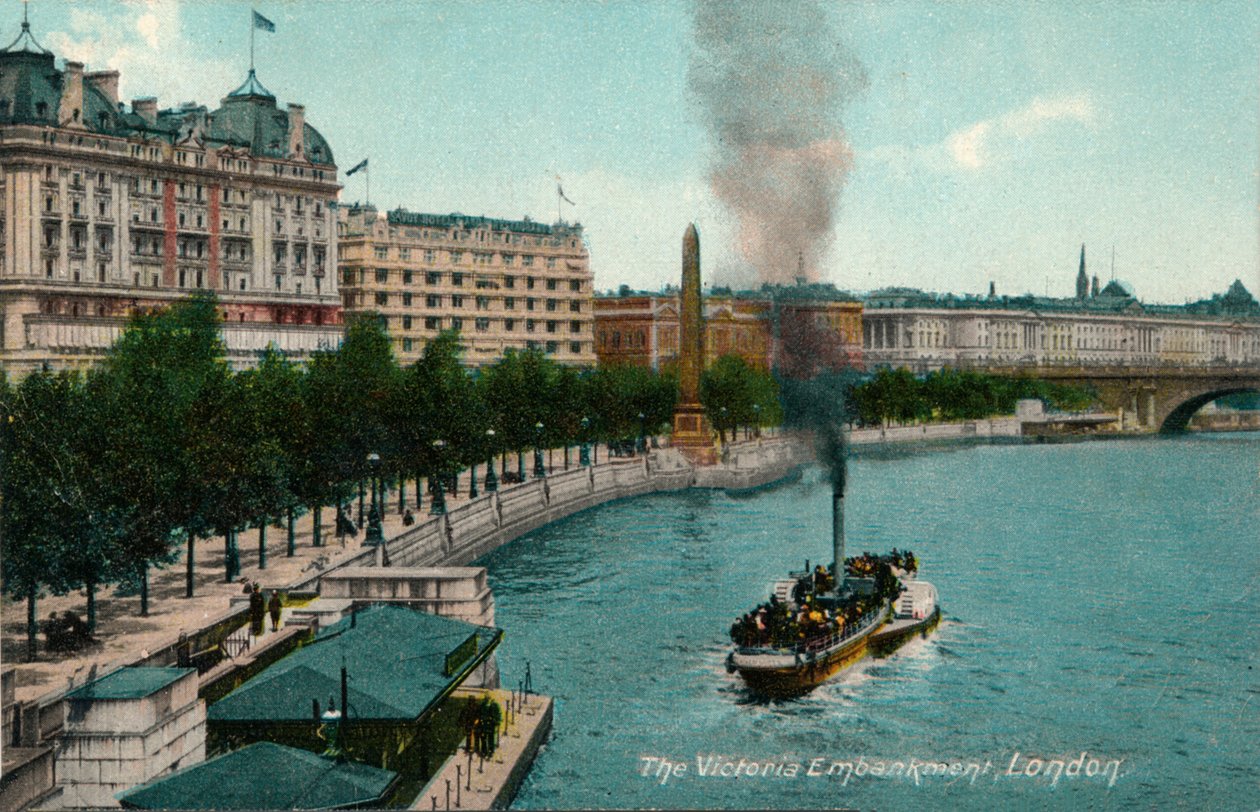 Le Victoria Embankment, Londres - Unbekannt