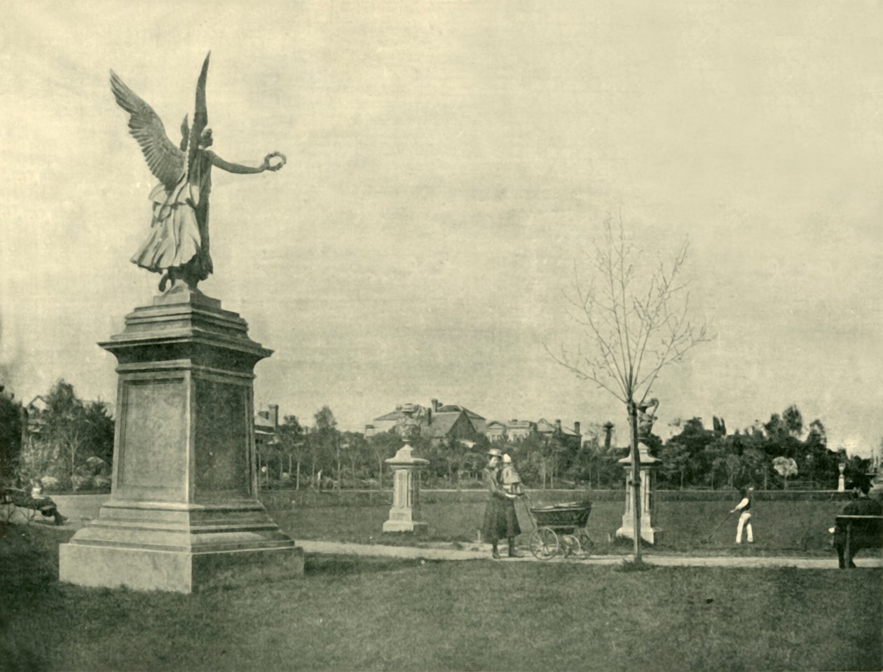 Les jardins Victoria, Windsor, 1901 - Unbekannt