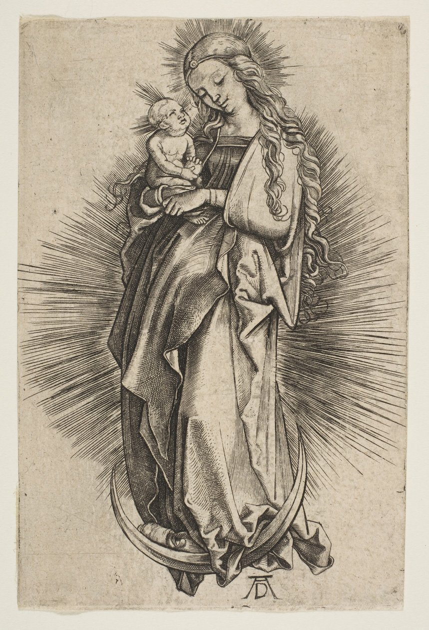 La Vierge sur le croissant copie. n.d. - Unbekannt