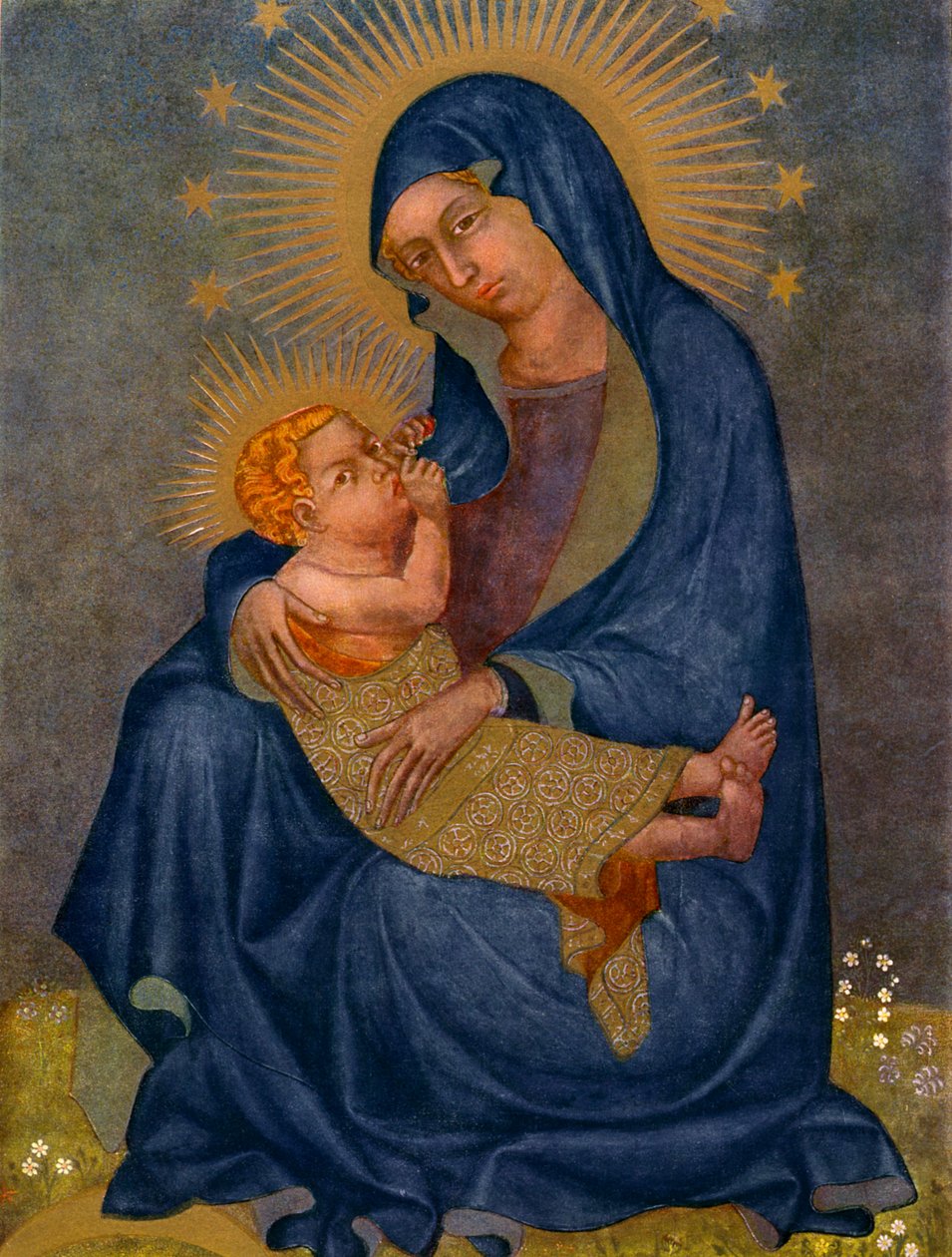 La Madone des Pluies de Vyšehrad, vers 1360 - Unbekannt