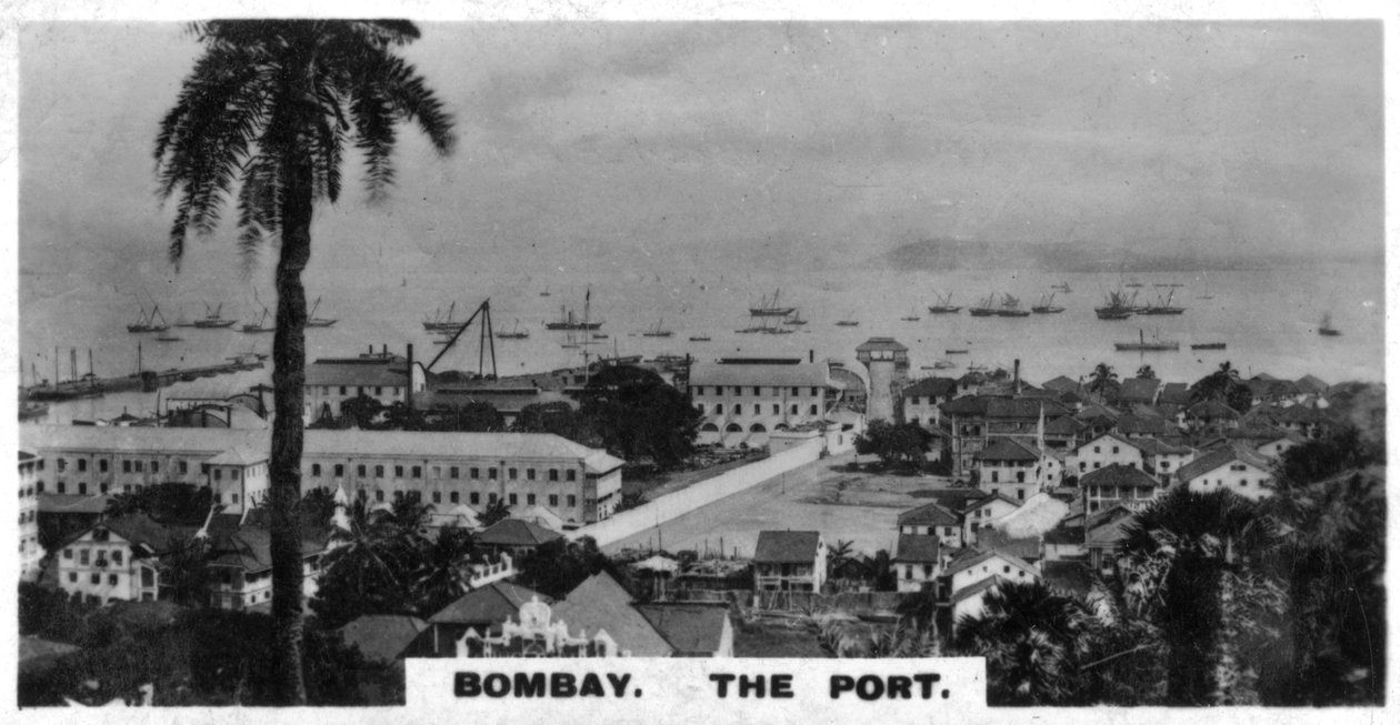 Le port, Bombay, Inde, vers 1925 - Unbekannt