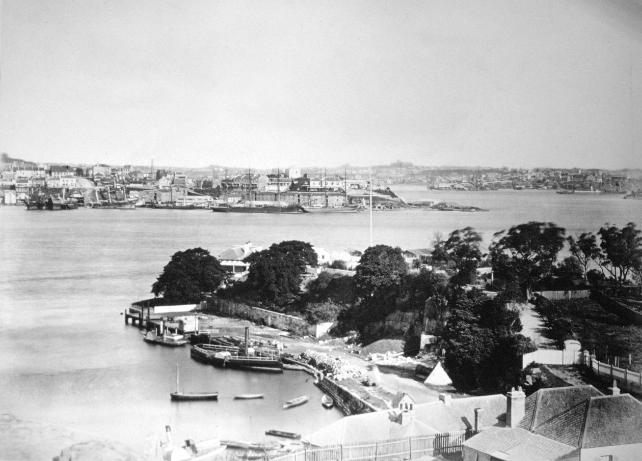Le quai, Sydney, Nouvelle-Galles du Sud, Australie, 1870-1880 - Unbekannt
