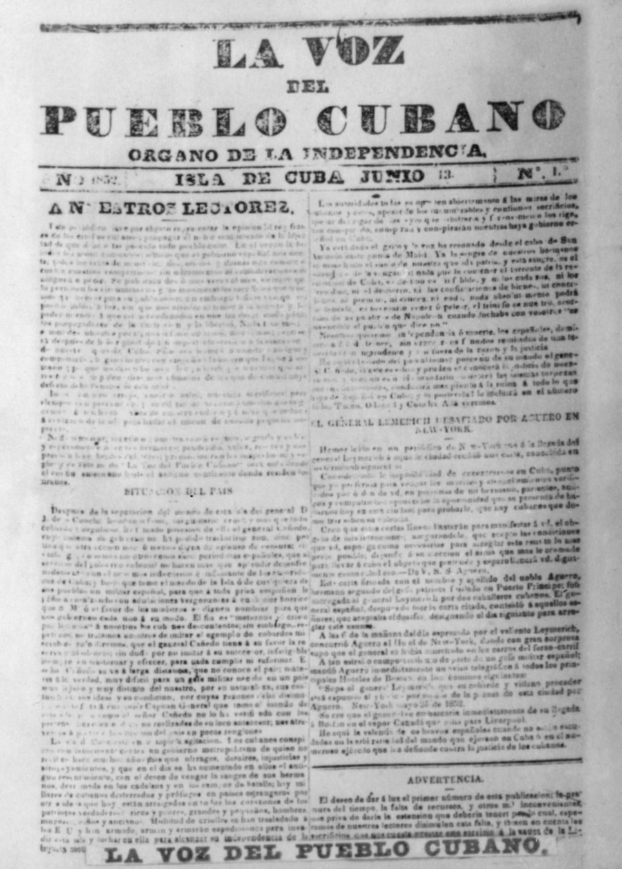 La voix du peuple journal, 1852, années 1920 - Unbekannt