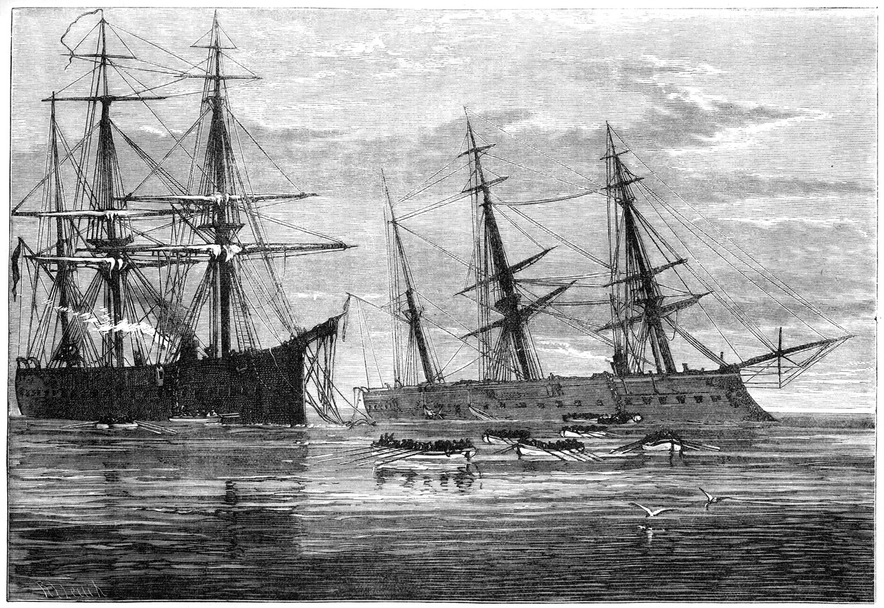 Le naufrage du HMS Vanguard - Unbekannt