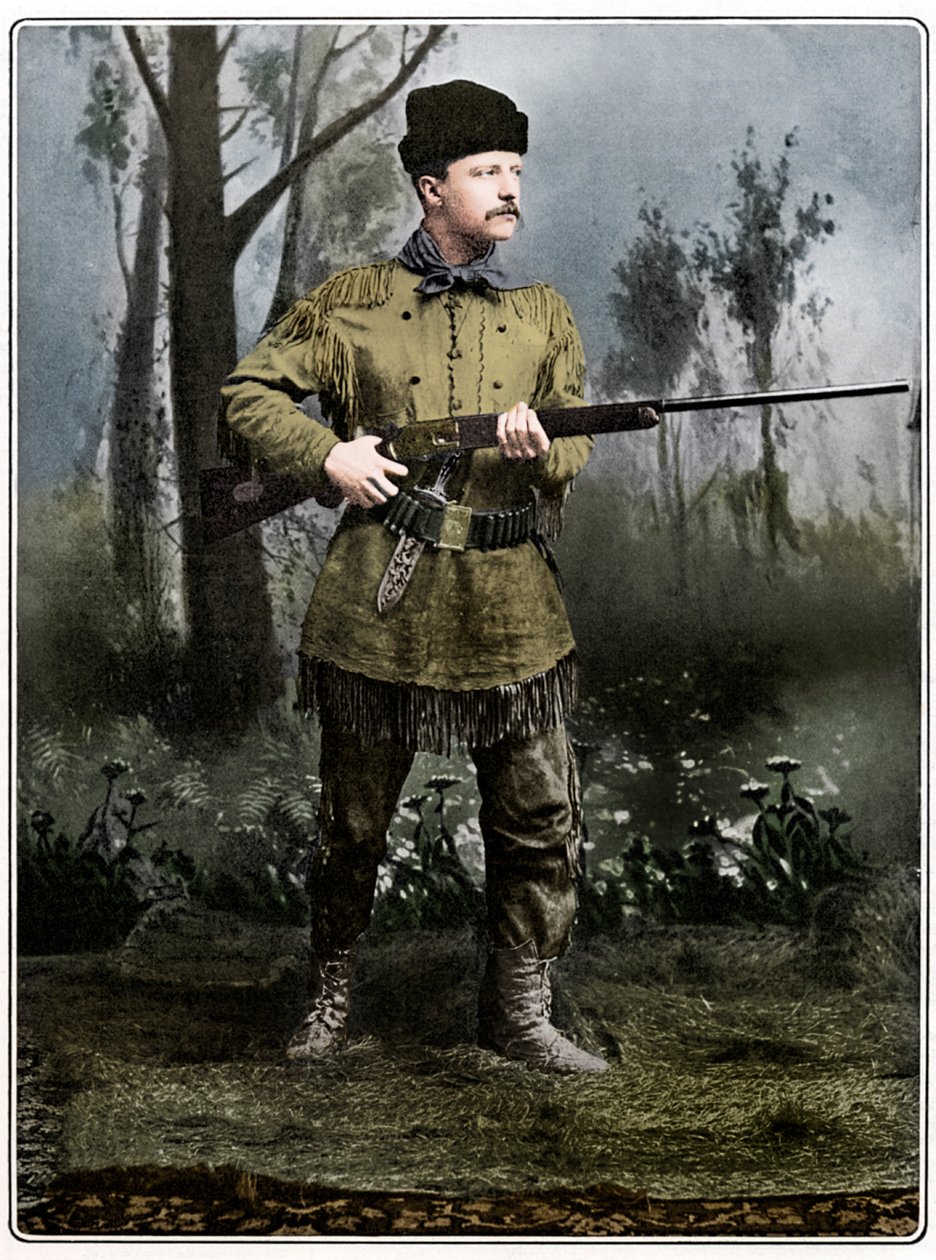 Theodore Roosevelt, soldat et politicien américain, vers 1898 - Unbekannt