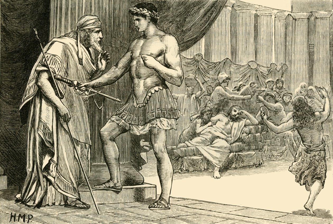 Thésée et Égée, 1890 - Unbekannt