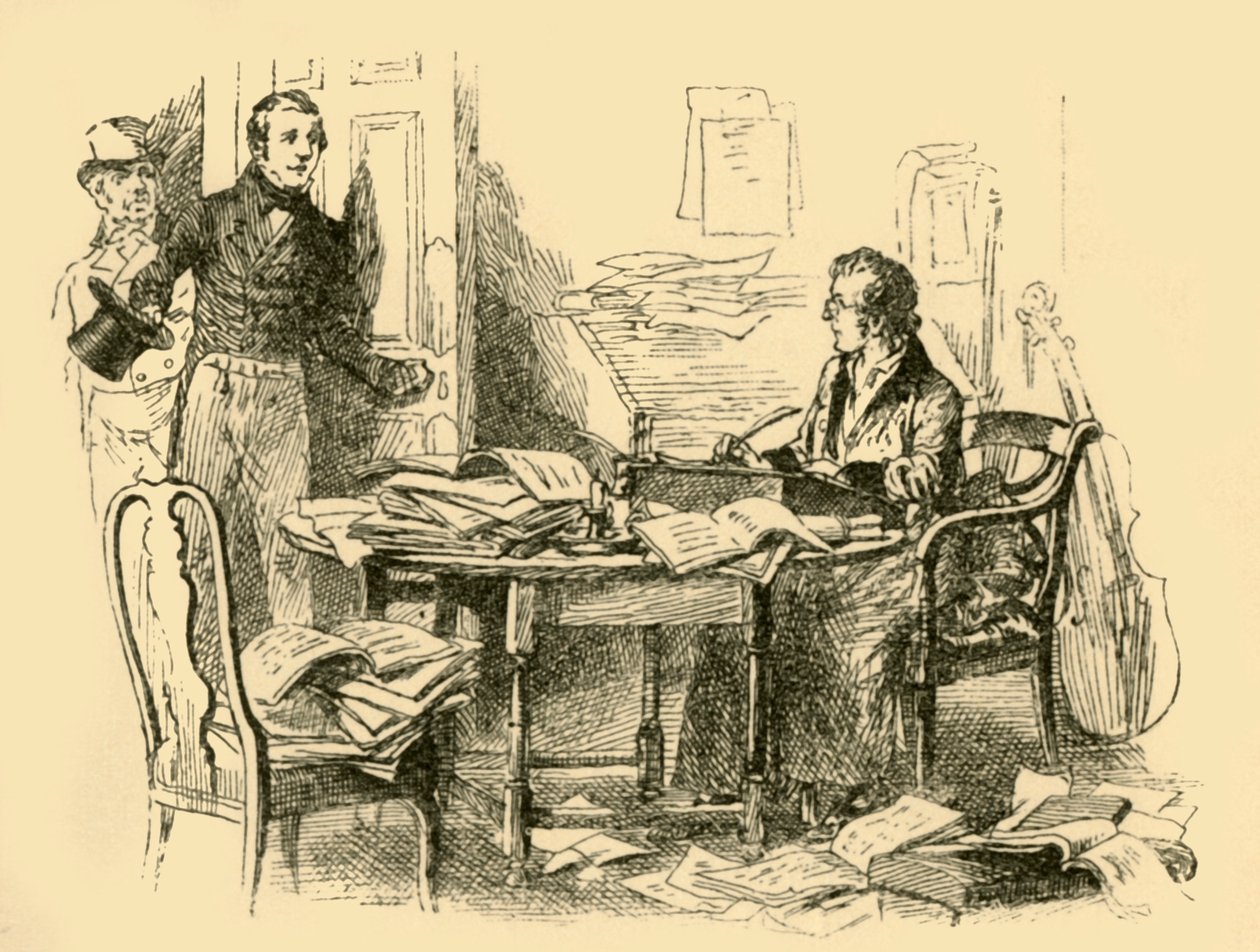 Ils ont trouvé Schubert en plein travail, 1907 - Unbekannt