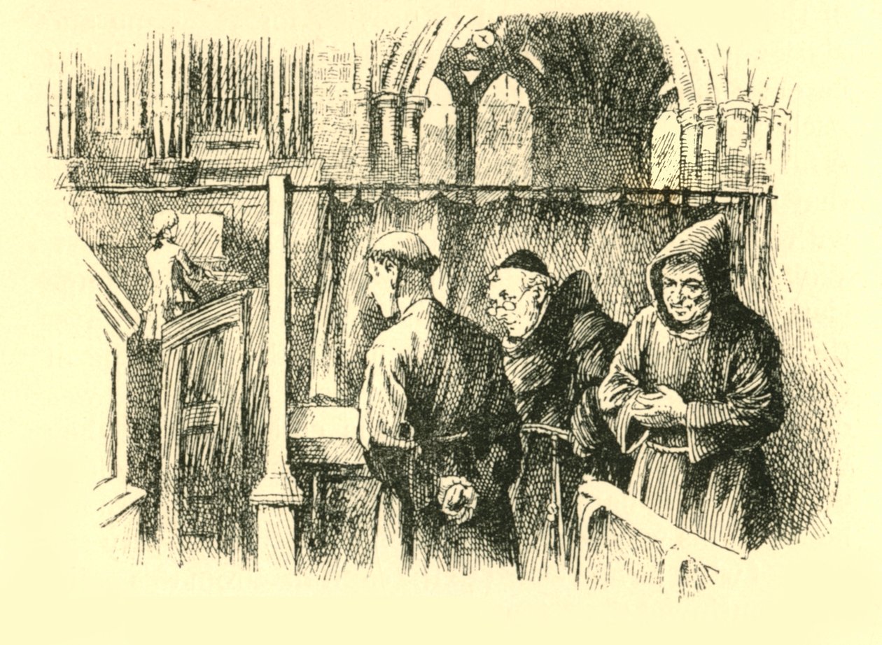 Ils restèrent debout, figés sur place, 1907 - Unbekannt