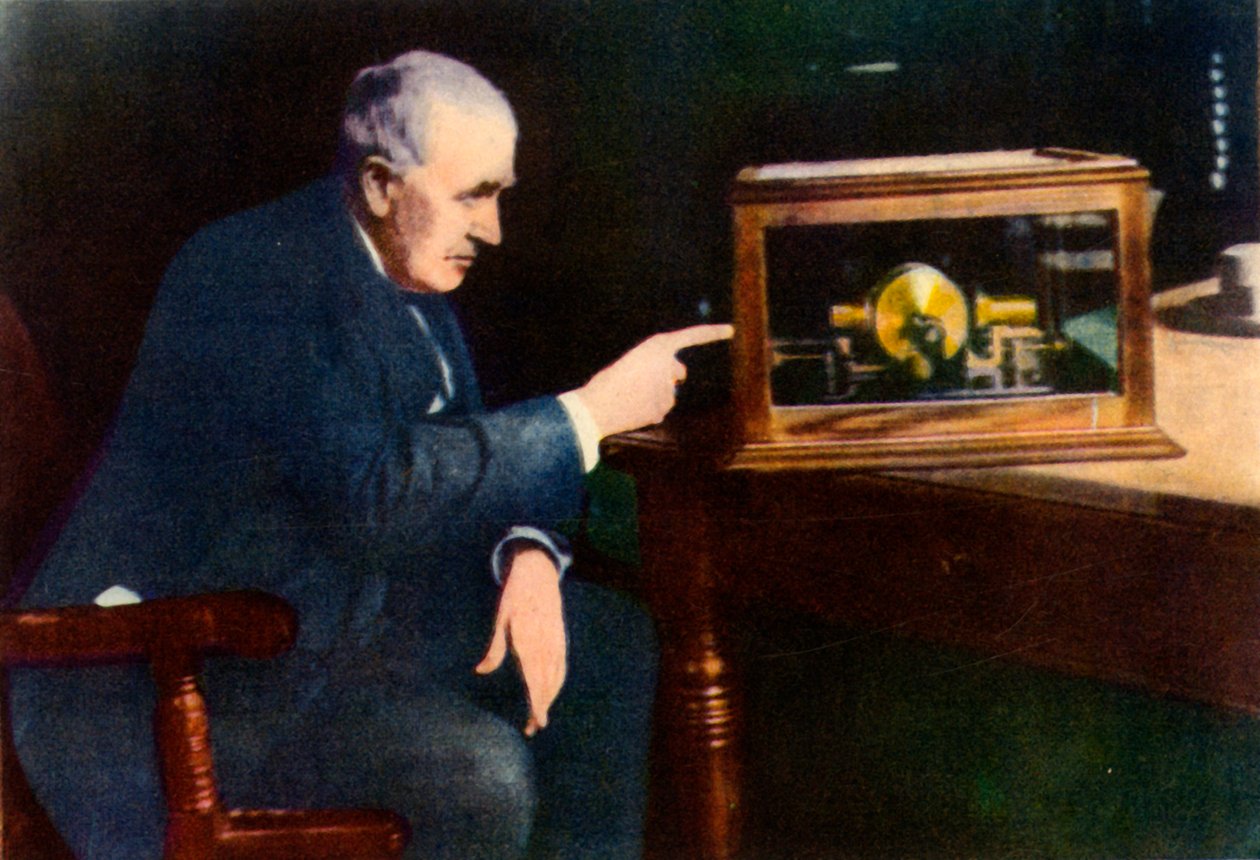 Thomas Alva Edison, vers 1910 - Unbekannt