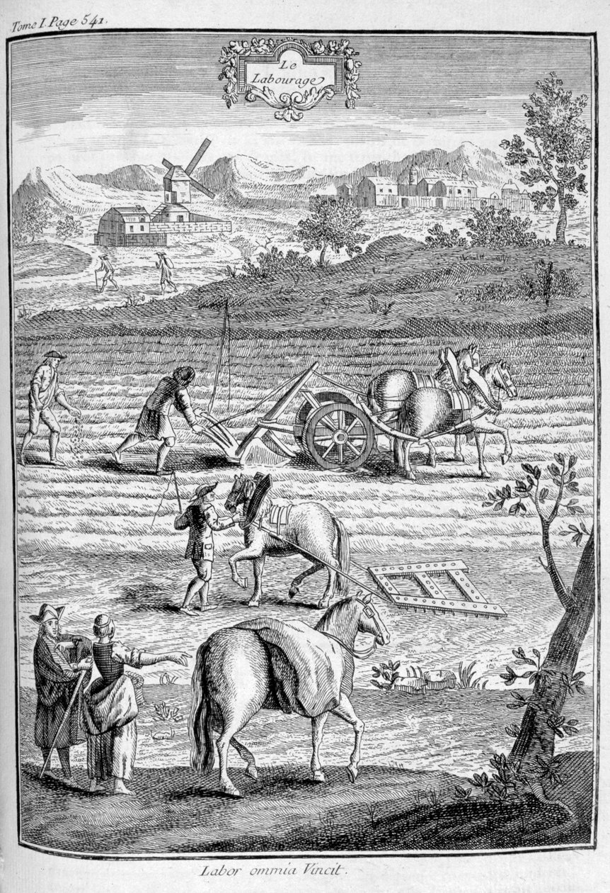 Labourer la terre - Unbekannt