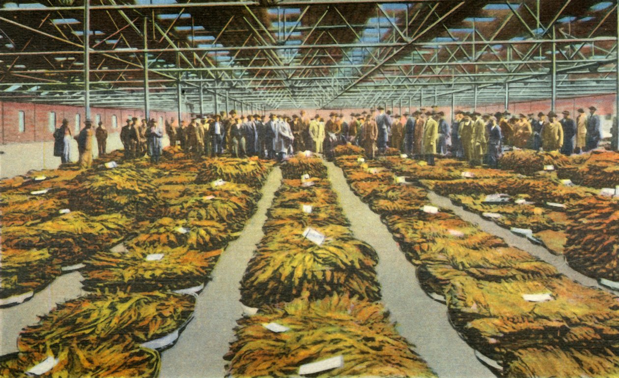 Vente de tabac, une scène toujours intéressante, 1942 - Unbekannt