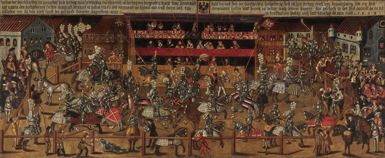 Tournoi à Anvers, 1498 - Unbekannt