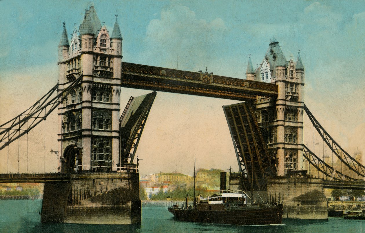 Tower Bridge, Londres, 1915 - Unbekannt