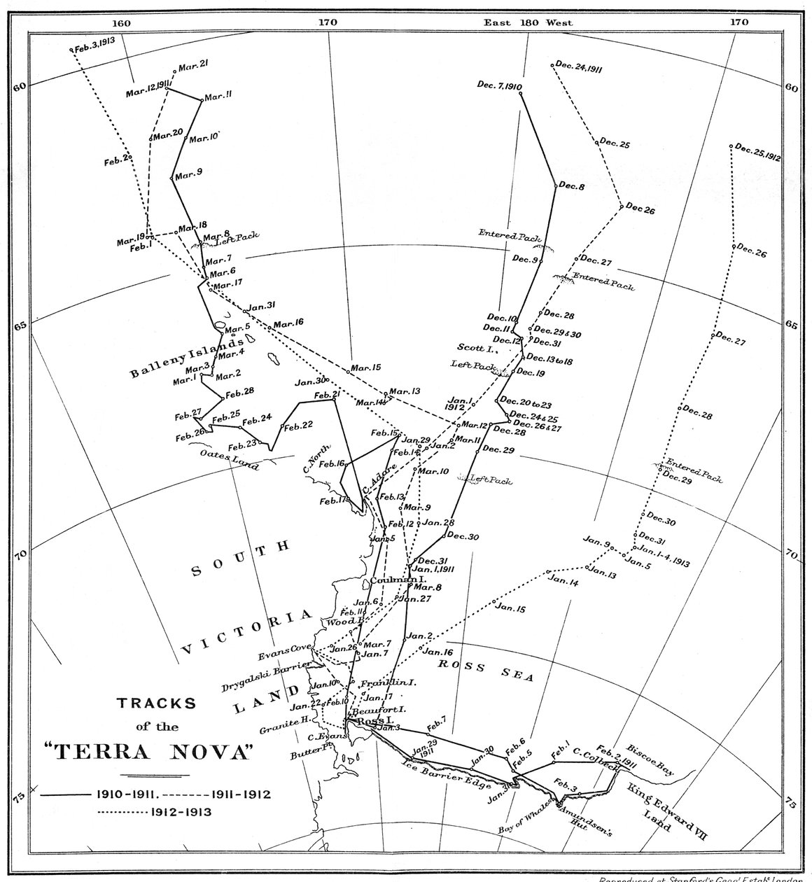 Traces du Terra Nova, 1910-1913, 1913 - Unbekannt