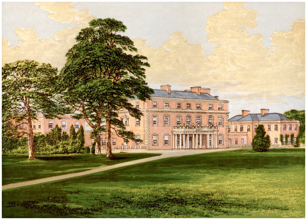Trafalgar House, Wiltshire, maison du comte Nelson, vers 1880 - Unbekannt