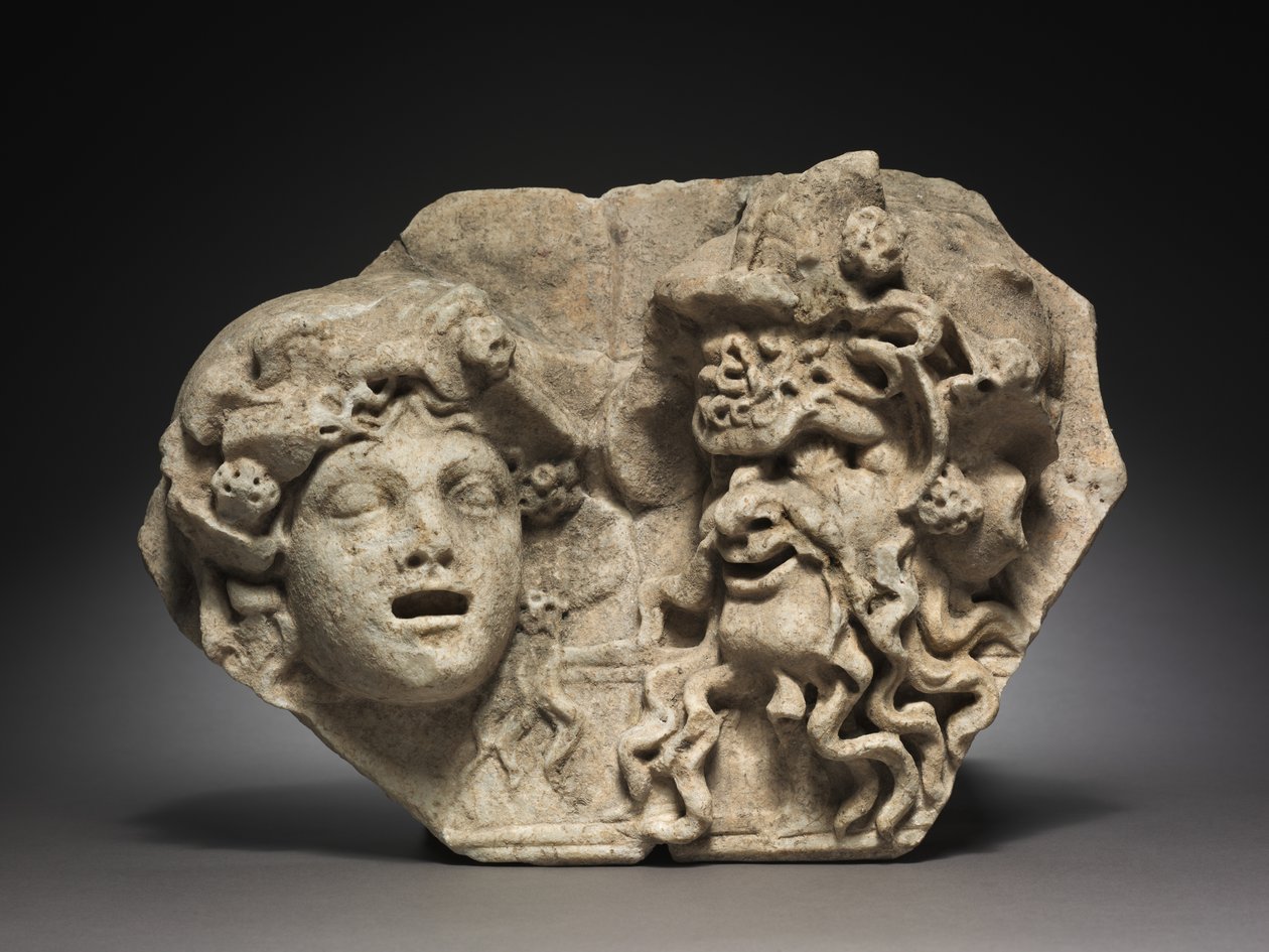 Deux masques, 200s - Unbekannt