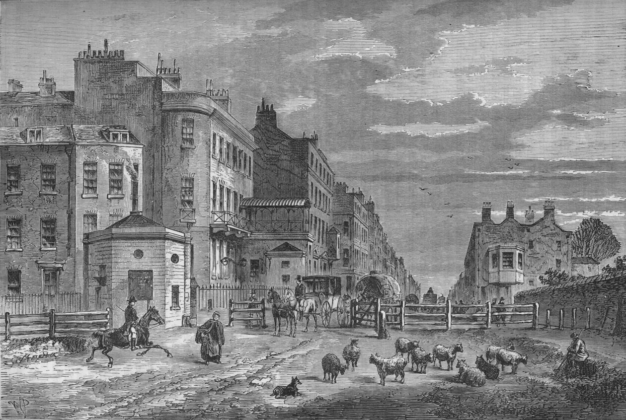 Tyburn Turnpike, Westminster, Londres, 1820 1878 - Unbekannt