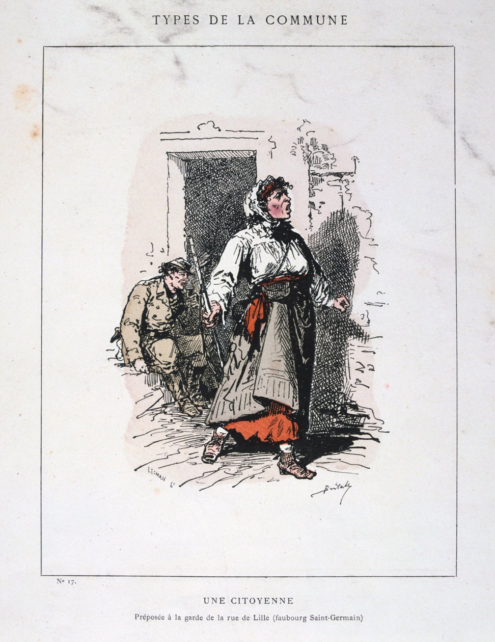Une Citoyenne, Commune de Paris, 1871 - Unbekannt