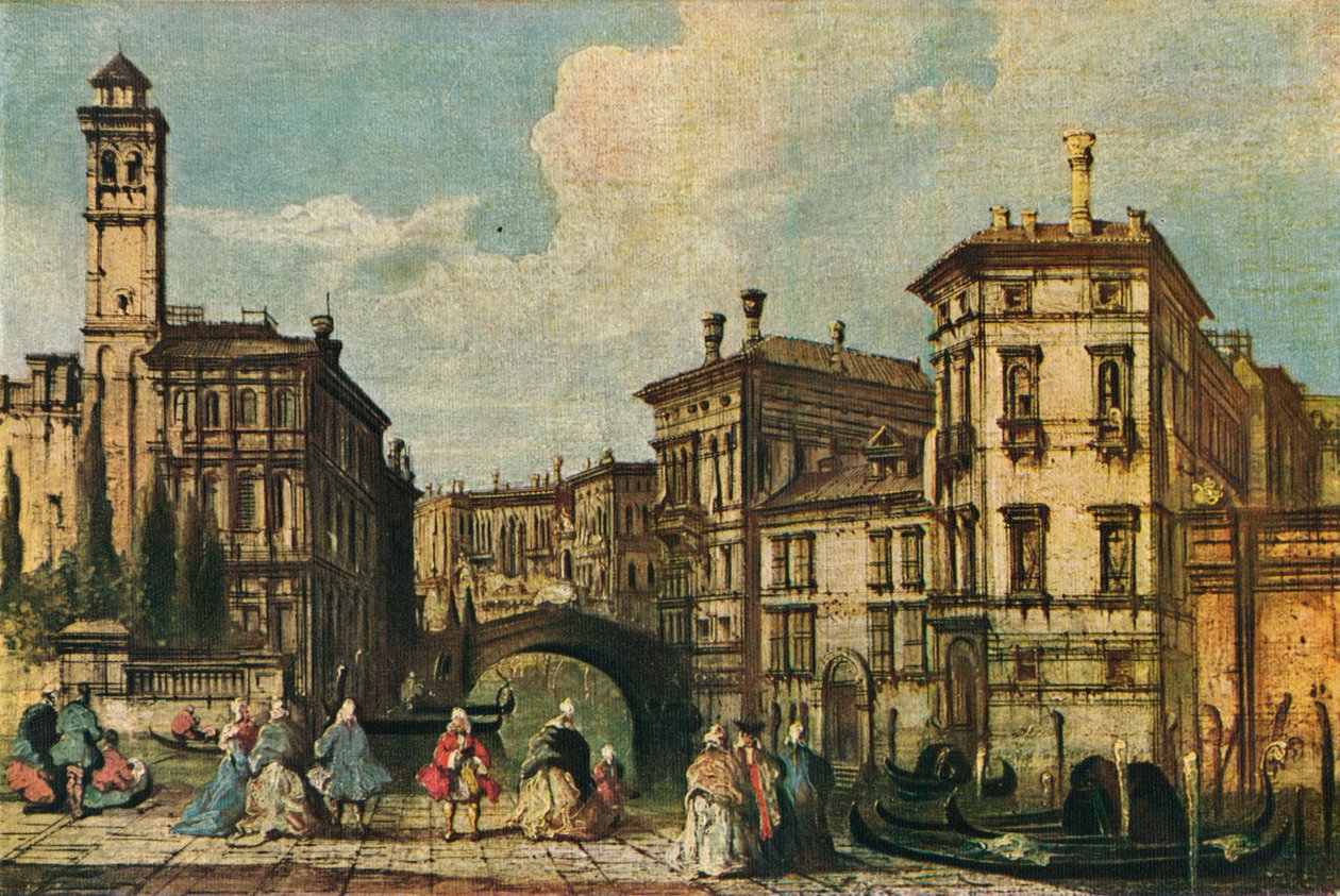 Venise : Entrée du Cannaregio, XIXe siècle - Unbekannt