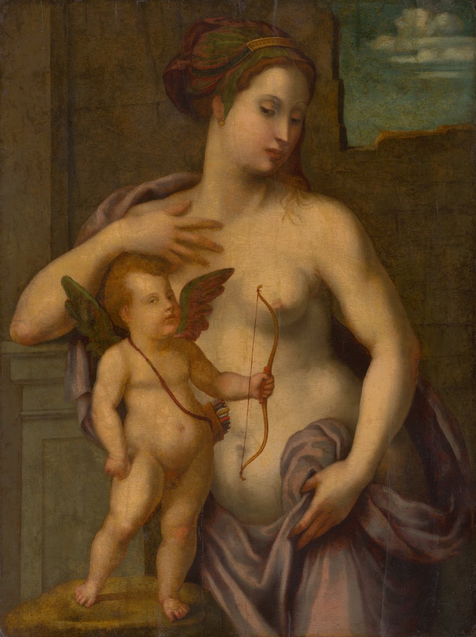Vénus avec Cupidon - Unbekannt
