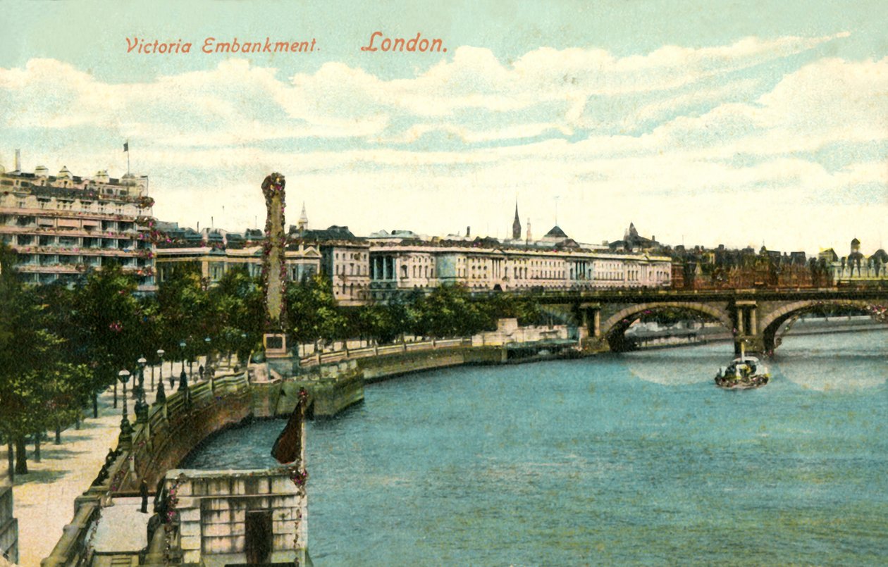 Victoria Embankment - Londres, 1906 - Unbekannt