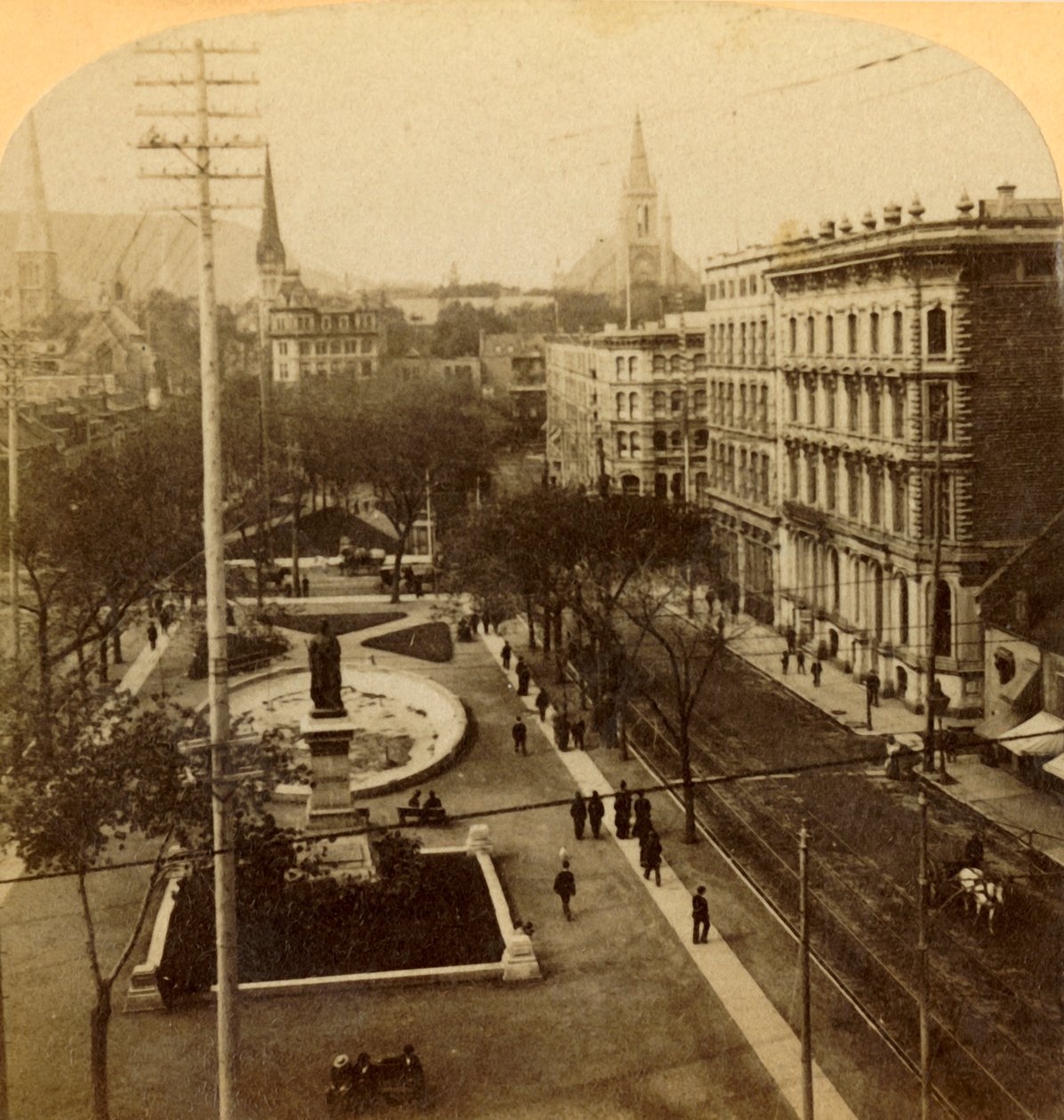 Place Victoria, Montréal, Canada, 1904 - Unbekannt