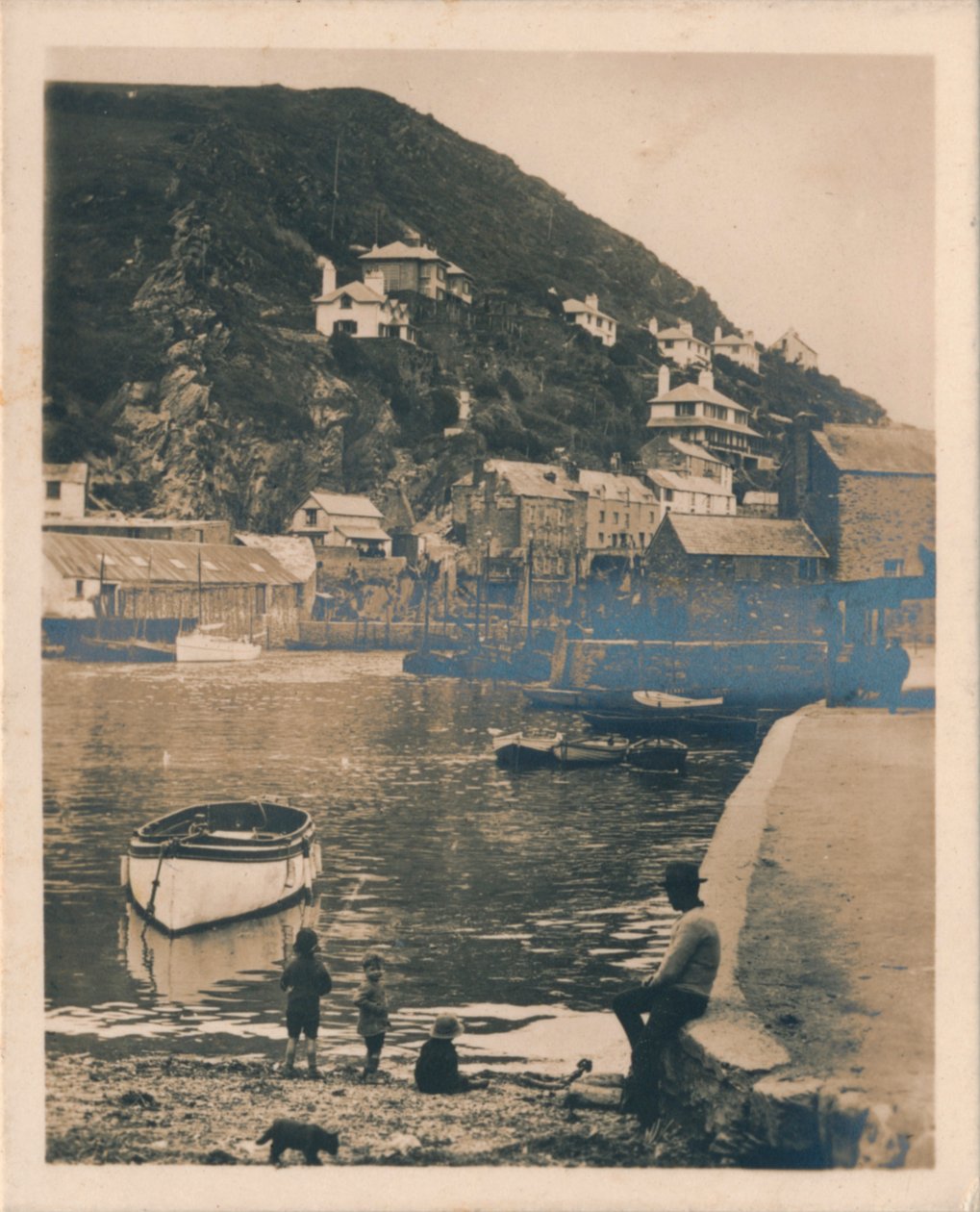 Vue du port - Polperro, 1927 - Unbekannt