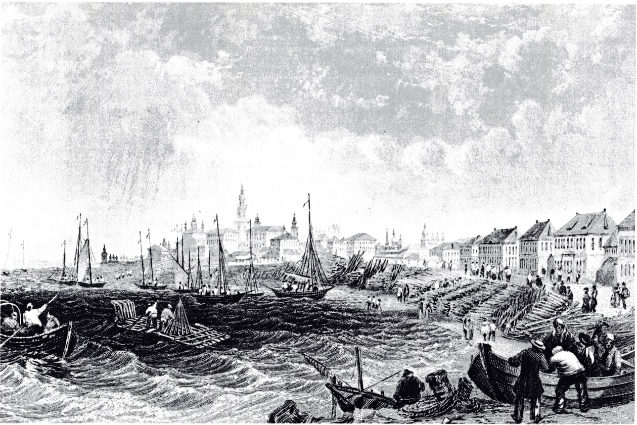 Vue de Kostroma - Unbekannt