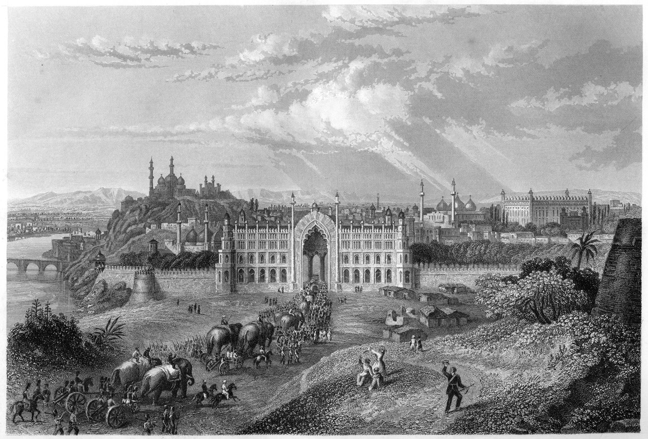 Vue de Lucknow, Inde - Unbekannt