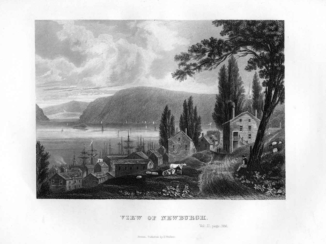 Vue de Newburgh, État de New York - Unbekannt