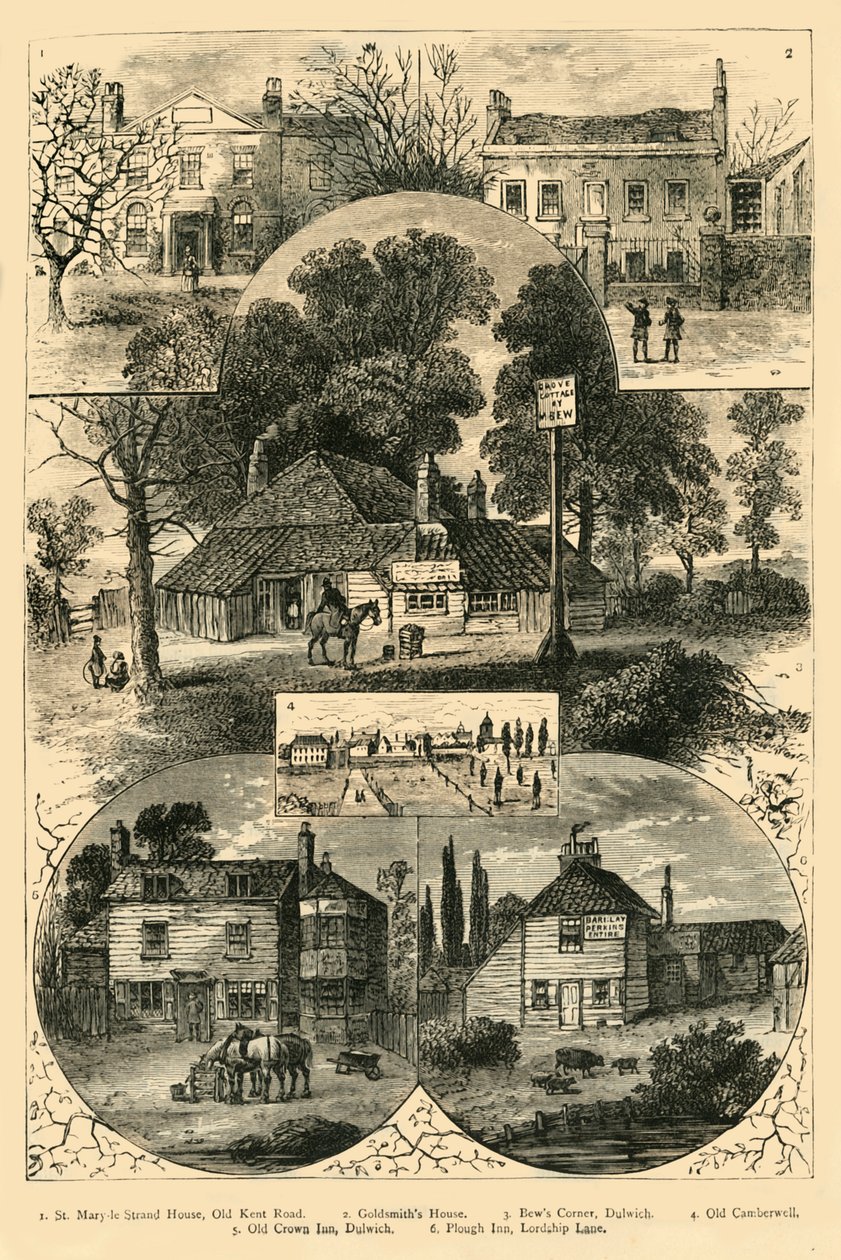 Vues de Camberwell et Dulwich, c1878 - Unbekannt