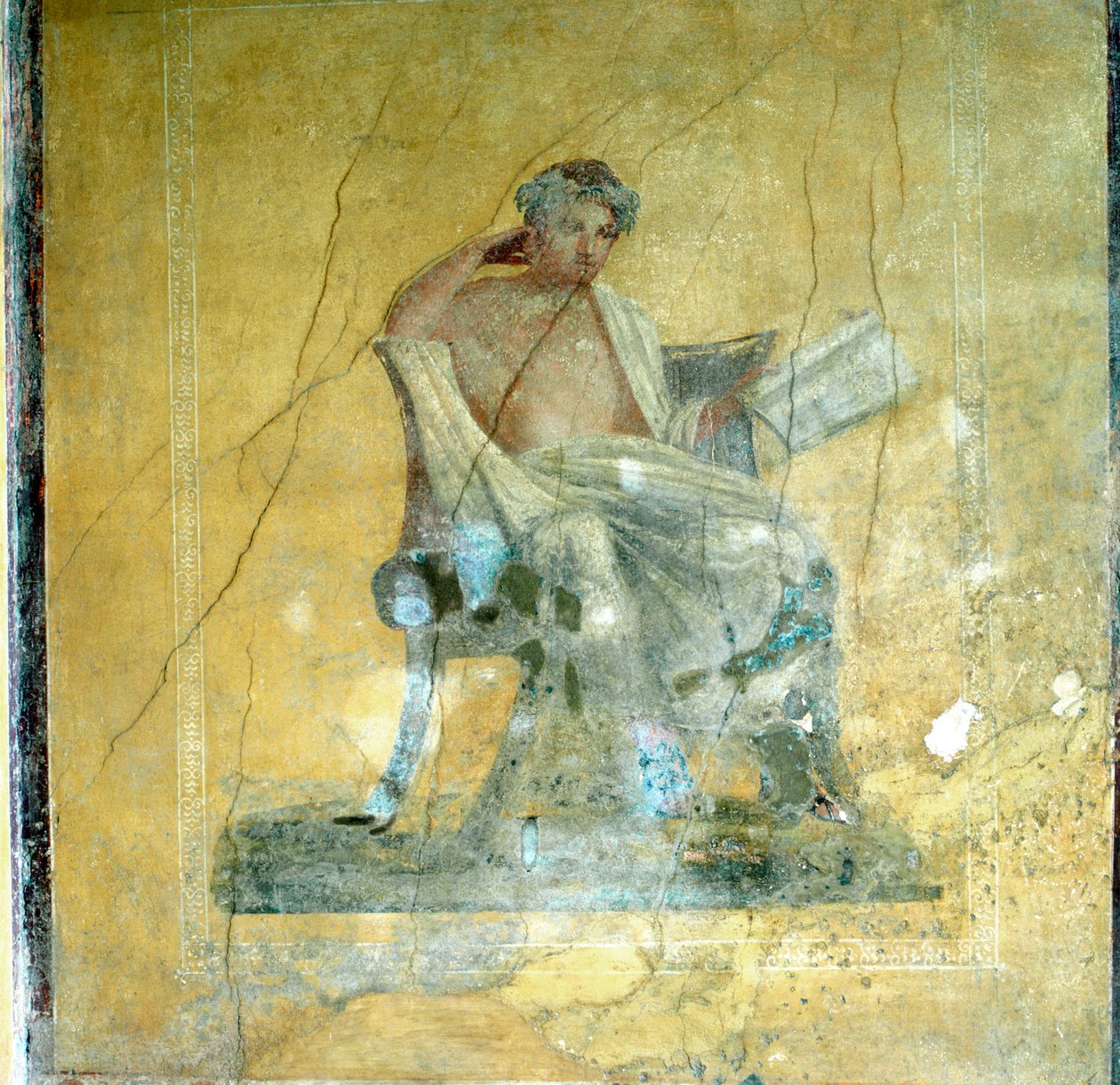 Fresque murale, Maison de Ménandre, Pompéi - Unbekannt