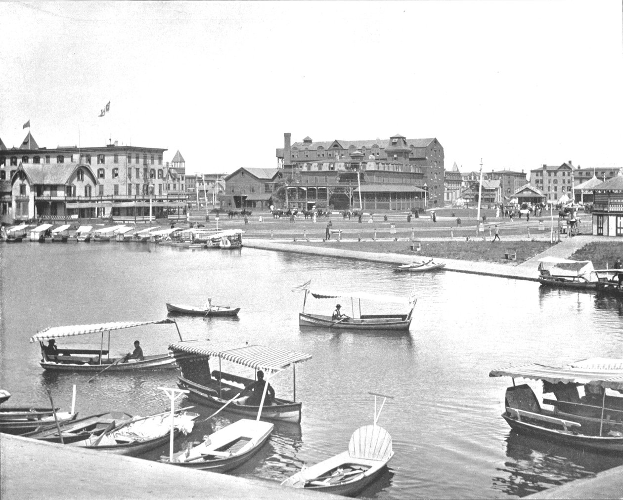Lac Wesley, Asbury Park, New Jersey, USA, vers 1900 - Unbekannt