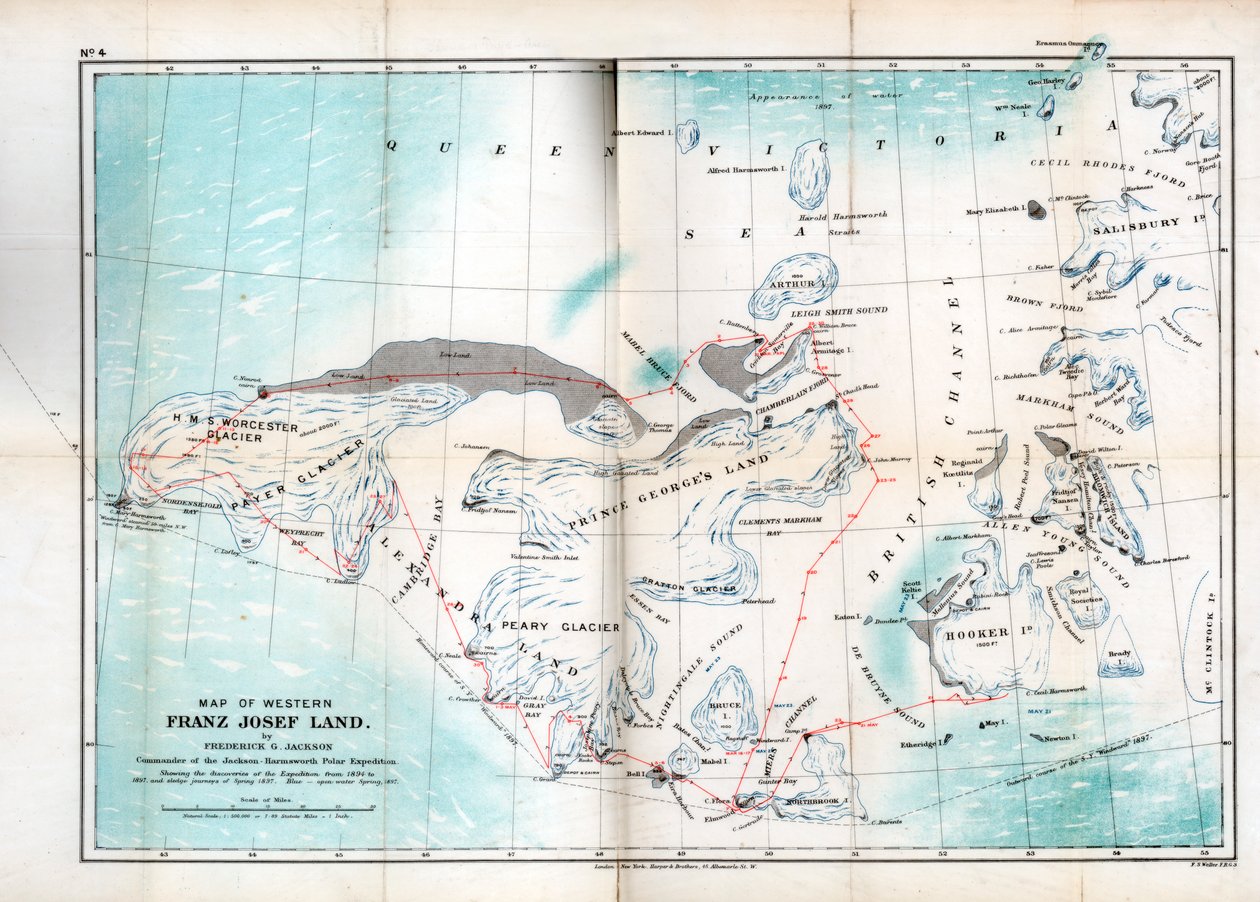 Ouest de Franz Josef Land, 1899 - Unbekannt