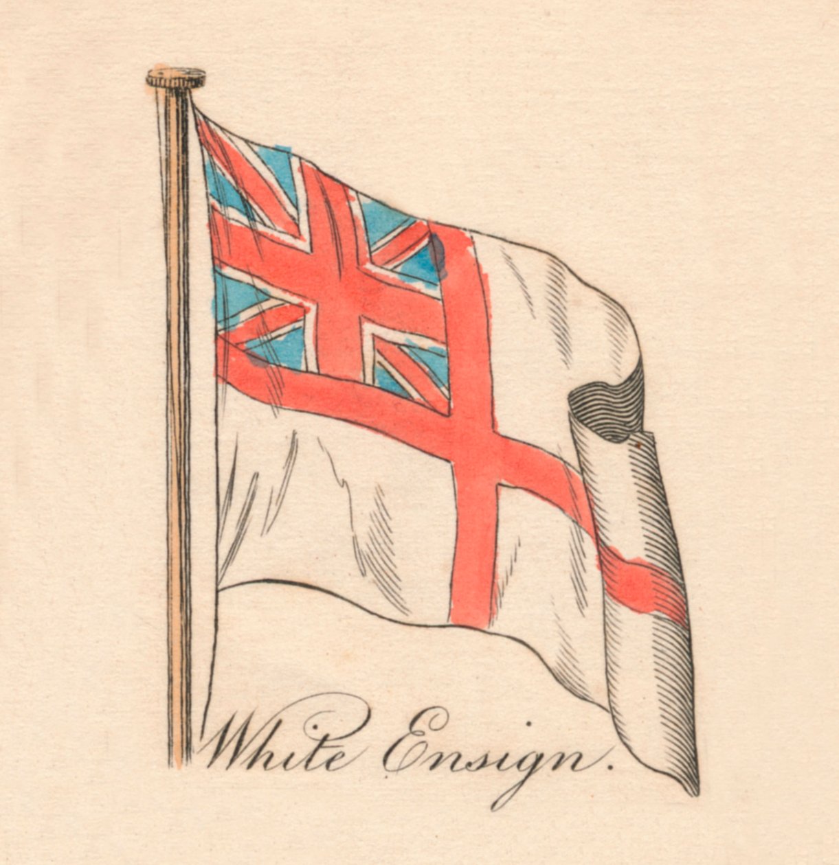 White Ensign, 1838 - Unbekannt