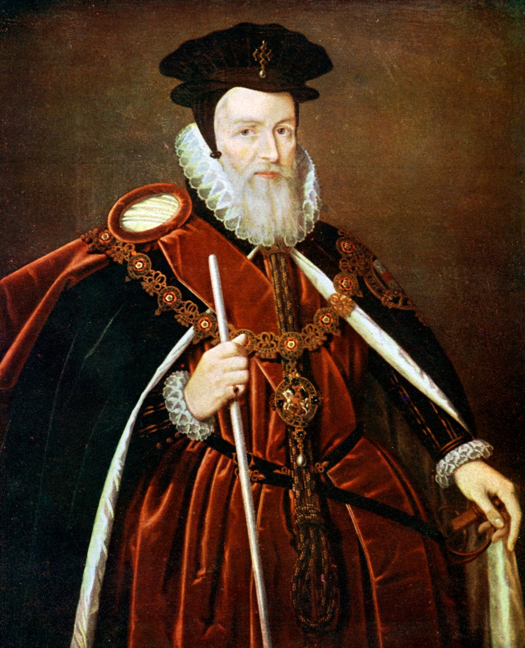 William Cecil, 1er baron Burghley, XVIe siècle c1905 - Unbekannt