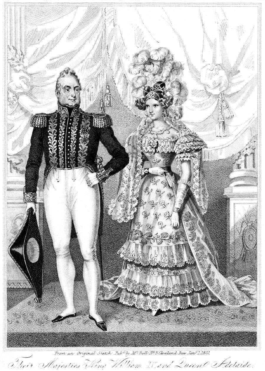 Guillaume IV et la reine Adélaïde - Unbekannt